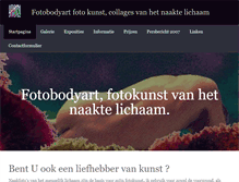 Tablet Screenshot of fotobodyart.nl